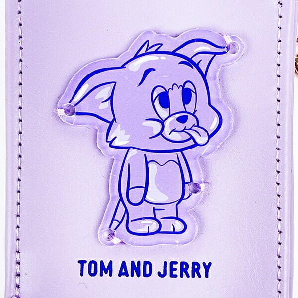 トムとジェリー トム グミパスケース (パープル)