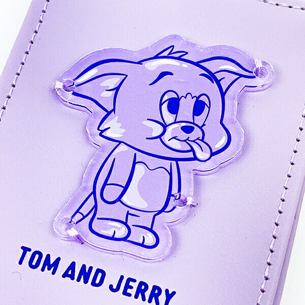 トムとジェリー トム グミパスケース (パープル)