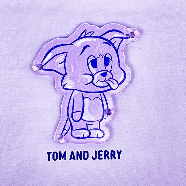 トムとジェリー トム グミティッシュポーチ (パープル)