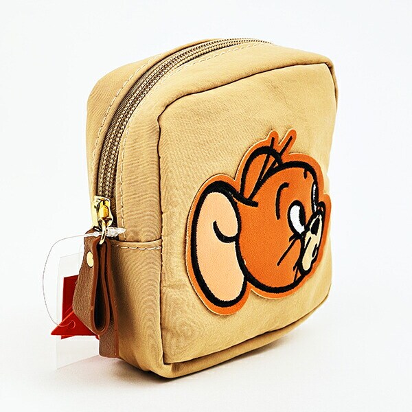 トムとジェリー ジェリー アップリケスクエアポーチ