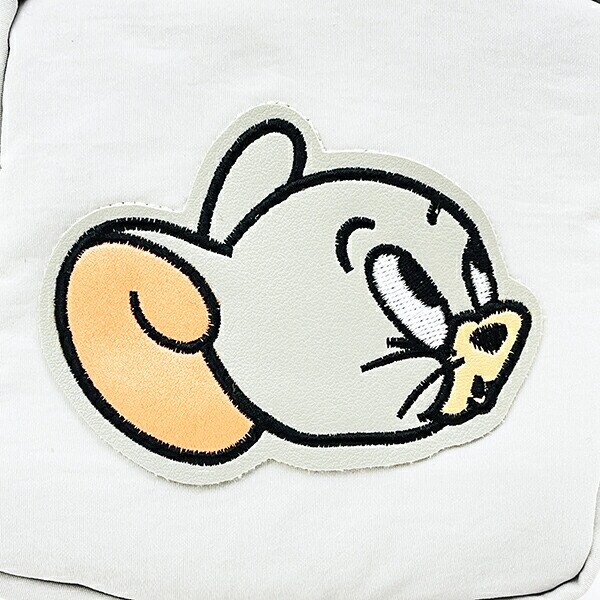 トムとジェリー タフィー アップリケスクエアポーチ