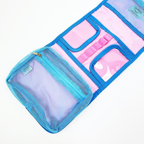 トムとジェリー スウィートドリームメイクポーチ (ブルー×ピンク)