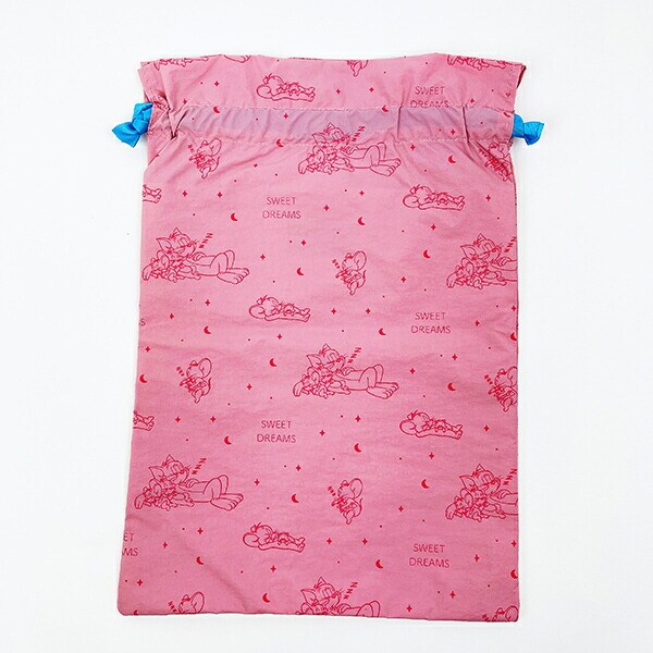 トムとジェリー スウィートドリーム巾着 ピンク トムジェリ