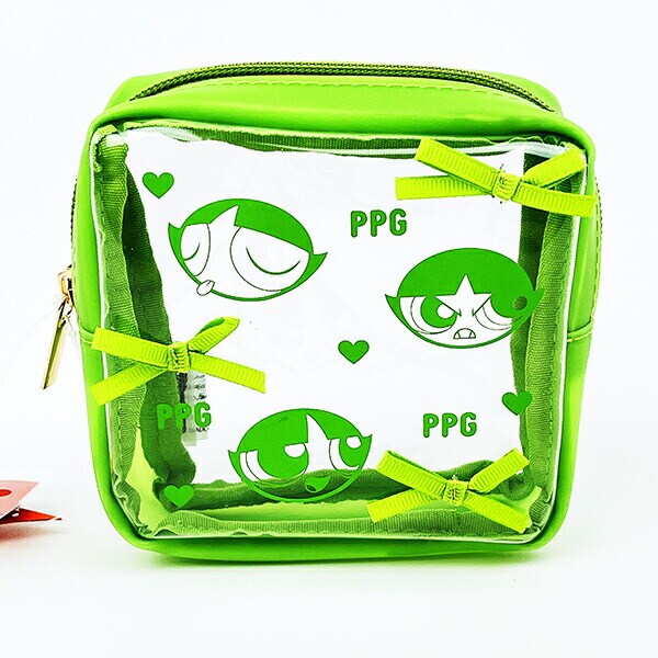 パワーパフガールズ バターカップ リボンスクエアポーチ パワパフ