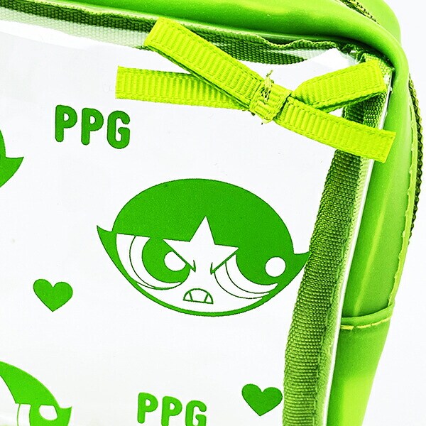 パワーパフガールズ バターカップ リボンスクエアポーチ パワパフ