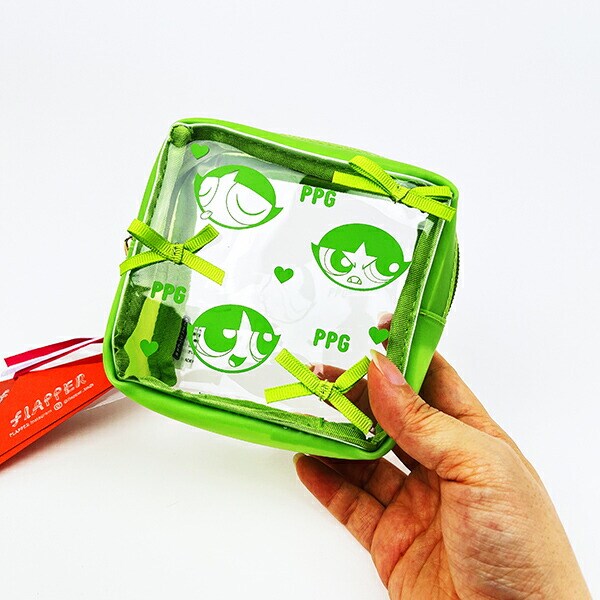 パワーパフガールズ バターカップ リボンスクエアポーチ パワパフ