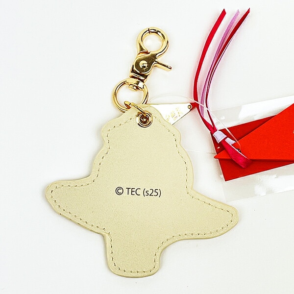 トムとジェリー ジェリー 天使と悪魔刺繍チャーム アイボリー トムジェリ