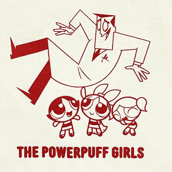 パワーパフガールズ フリルポーチ (レッド)