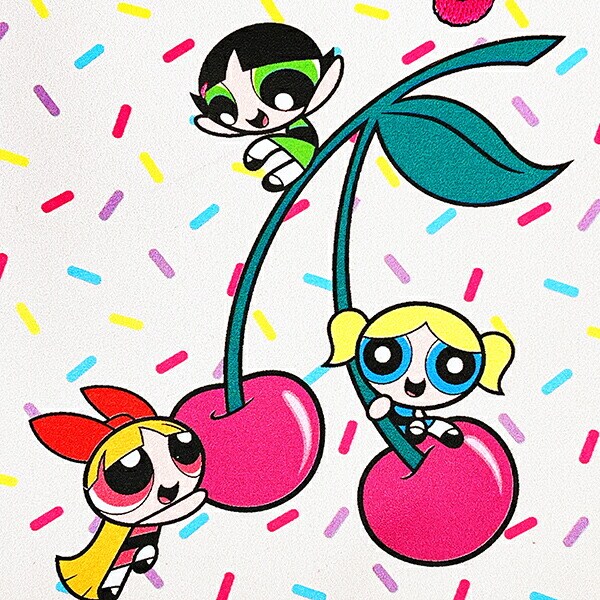 パワーパフガールズ さくらんぼ お菓子モチーフポーチ