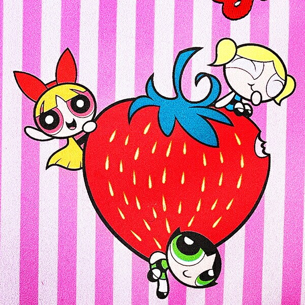 パワーパフガールズ いちご お菓子モチーフポーチ