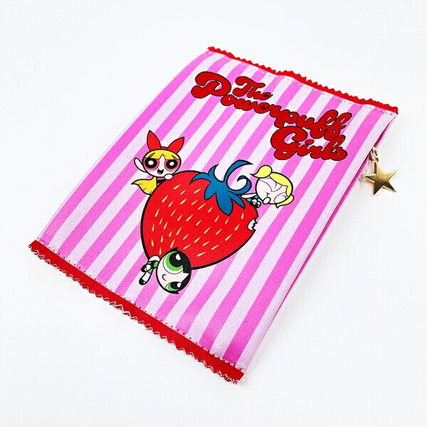パワーパフガールズ いちご お菓子モチーフポーチ