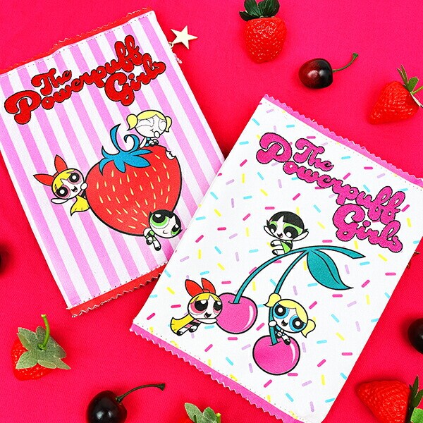 パワーパフガールズ いちご お菓子モチーフポーチ