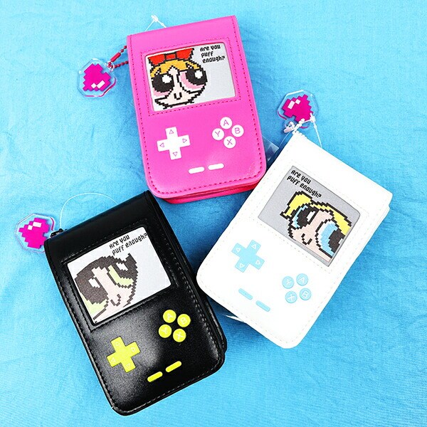 パワーパフガールズ バブルス ゲームモチーフポーチ パワパフ