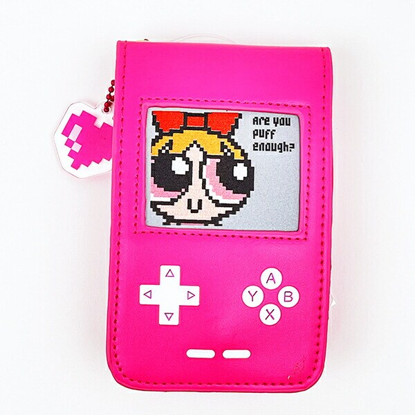 パワーパフガールズ ブロッサム ゲームモチーフポーチ パワパフ