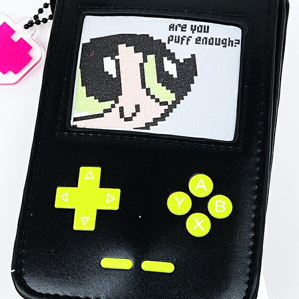 パワーパフガールズ バターカップ ゲームモチーフポーチ パワパフ