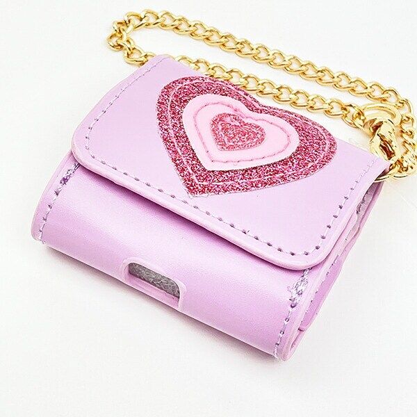 パワーパフガールズ ハートairpodsproケース (パープル) スマホ