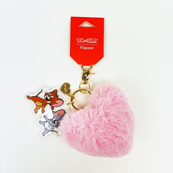 トムとジェリー ハートチャーム ピンク