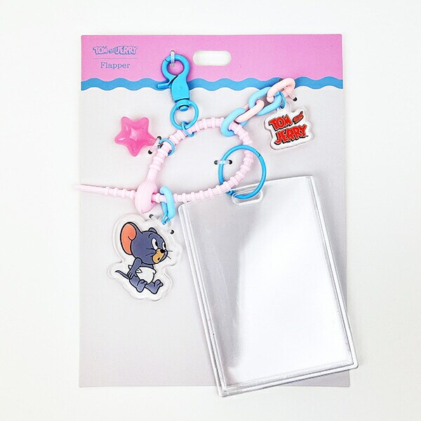 トムとジェリー タフィー じゃらじゃらケース キーホルダー 推し活