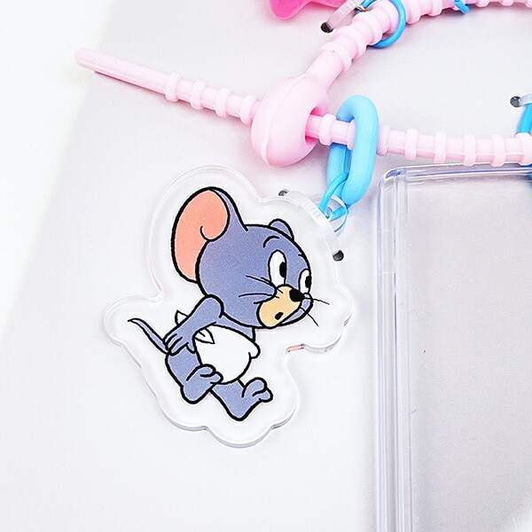 トムとジェリー タフィー じゃらじゃらケース キーホルダー 推し活