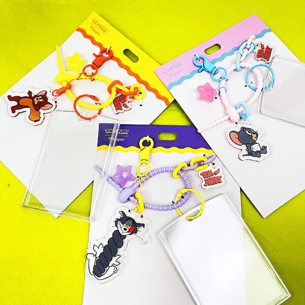 トムとジェリー トム じゃらじゃらケース キーホルダー 推し活