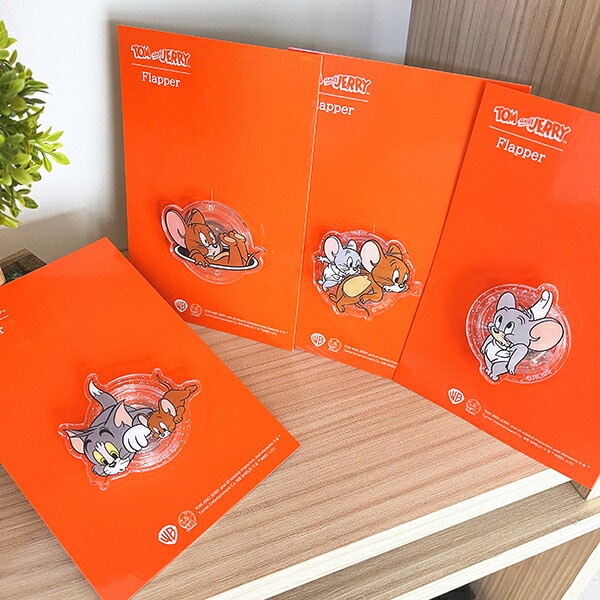 トムとジェリー ジェリーとタフィー スマホグリップ