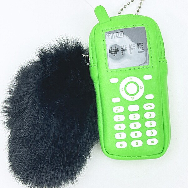 パワーパフガールズ バターカップ ケイタイモチーフポーチ (グリーン) パワパフ