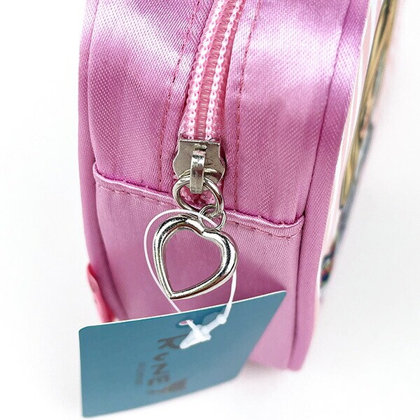 内藤ルネ ポーチ パイピンストライプ ボックス 小物入れ 化粧ポーチ