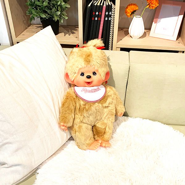 モンチッチ ぬいぐるみ L 女の子 ベージュ プレミアム スタンダード