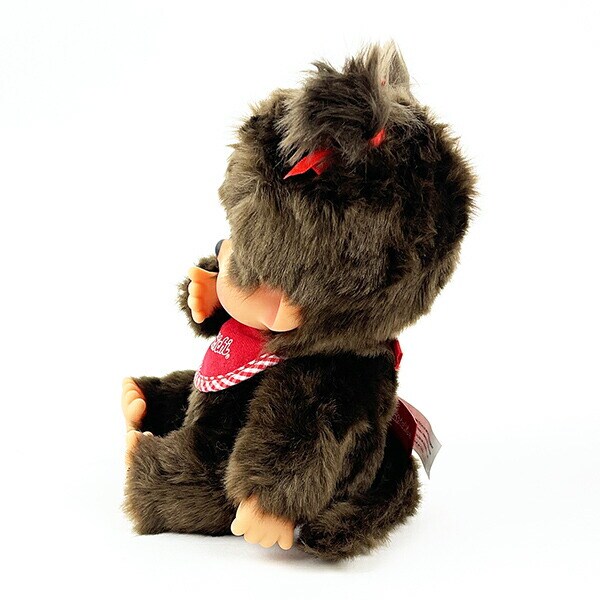 モンチッチ プレミアムスタンダード ぬいぐるみ M ブラウン 女の子 座り マスコット 人形 インテリア