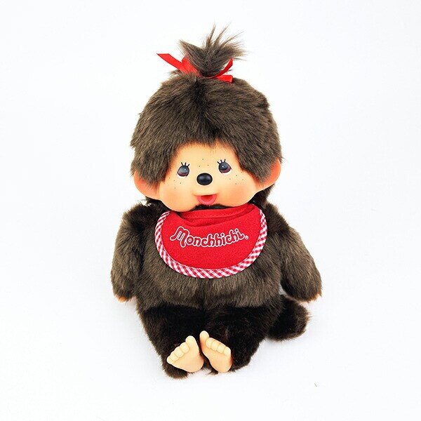 モンチッチ プレミアムスタンダード 女の子 ぬいぐるみ(M) ブラウン