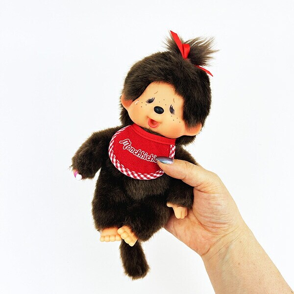 モンチッチ プレミアムスタンダード 女の子 泣き ぬいぐるみ(S) ブラウン