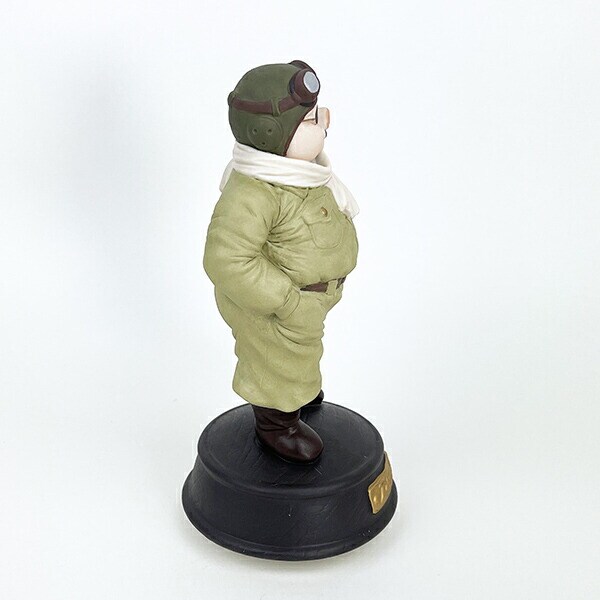 スタジオジブリ 紅の豚 ポルコロッソ 磁器オルゴール 飛行機服