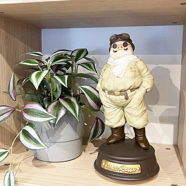 スタジオジブリ 紅の豚 ポルコロッソ 磁器オルゴール 飛行機服