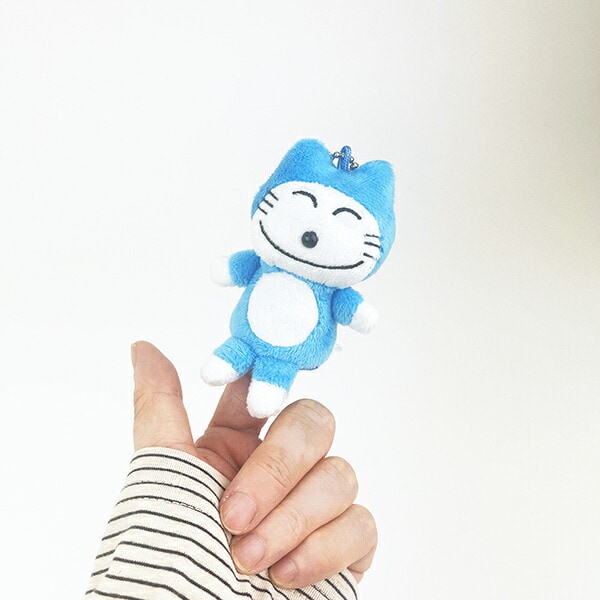 11ぴきのねこ トラネコ フィンガーパペット キーホルダー
