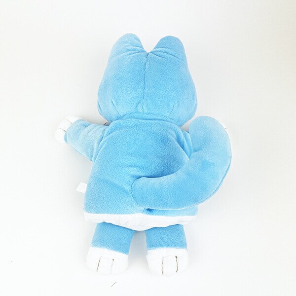 11ぴきのねこ トラネコ ハンドパペット ブルー ぬいぐるみ