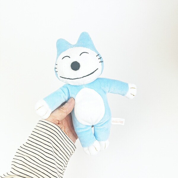 11ぴきのねこ トラネコ ぬいぐるみ ブルー