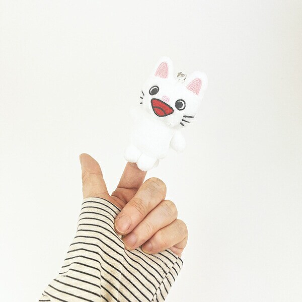 ノンタン フィンガーパペット ぬいぐるみ