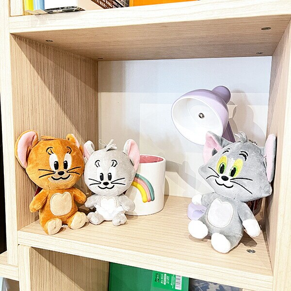 トムとジェリー トム マスコットキーチェーン ぬいぐるみ 人形 インテリア キッズ