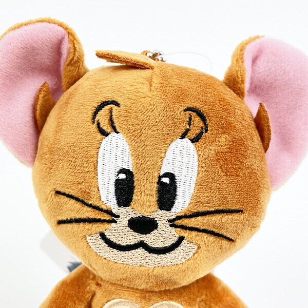 トムとジェリー ジェリー マスコットキーチェーン ぬいぐるみ 人形 インテリア キッズ