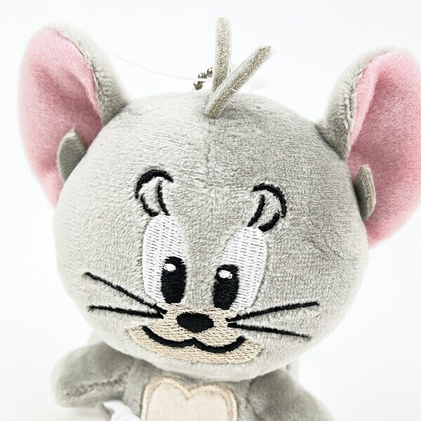 トムとジェリー タフィー マスコットキーチェーン ぬいぐるみ 人形 インテリア キッズ