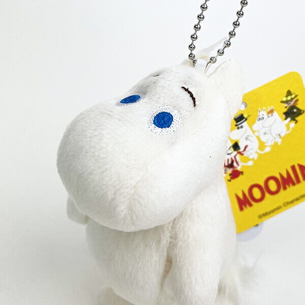 ムーミン ぬいぐるみマスコット ホワイト MOOMIN