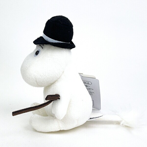 ムーミン ムーミンパパ 手のひらぬいぐるみ ホワイト MOOMIN