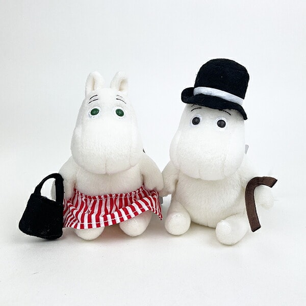 ムーミン ムーミンママ 手のひらぬいぐるみ ホワイト MOOMIN