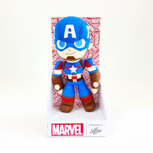 marvel キャプテンアメリカ ぬいぐるみ ベビー マーベル  ブルー グッズ