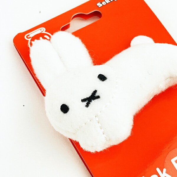 ミッフィー miffy うさぎ ぬいぐるみマスコットバッジ
