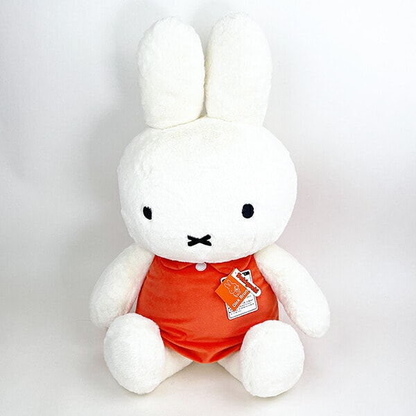 ミッフィー miffy ふわふわシフォン ぬいぐるみ(2L) オレンジ