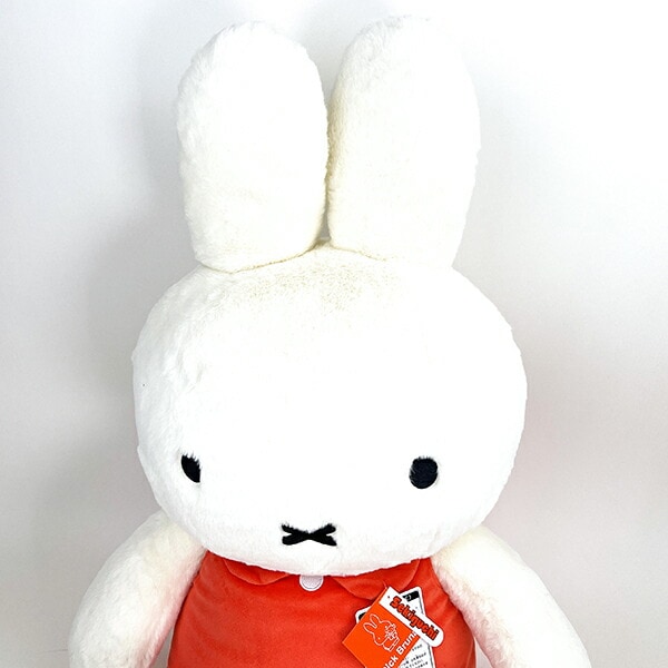 ミッフィー miffy ふわふわシフォン ぬいぐるみ(2L) オレンジ