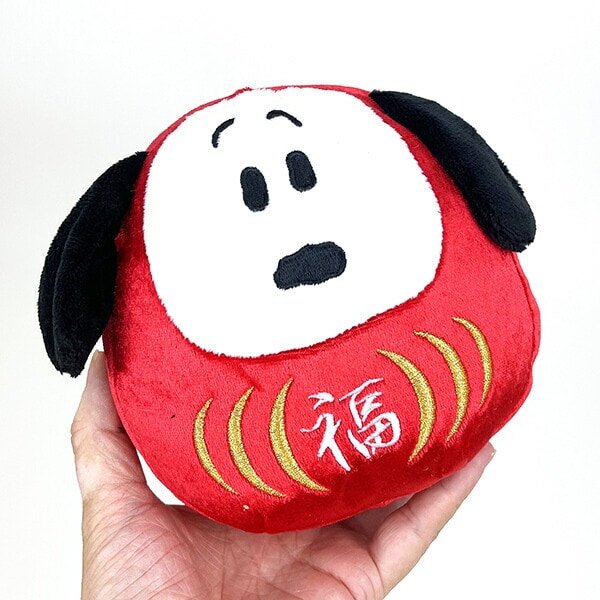 スヌーピー 福だるま ぬいぐるみ(S) SNOOPY