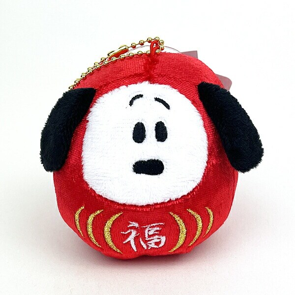 スヌーピー 福だるま キーチェーンマスコット SNOOPY