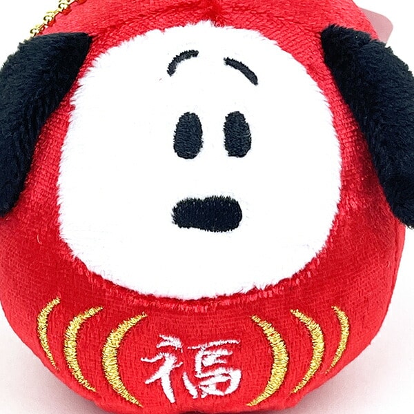 スヌーピー 福だるま キーチェーンマスコット SNOOPY